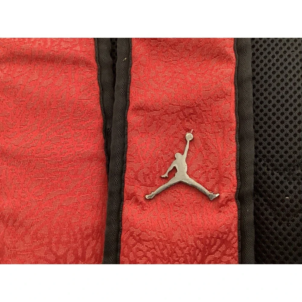 Jordan retro backpack iconic elephant print red/black jumpman logo 17”x14”x4.5”